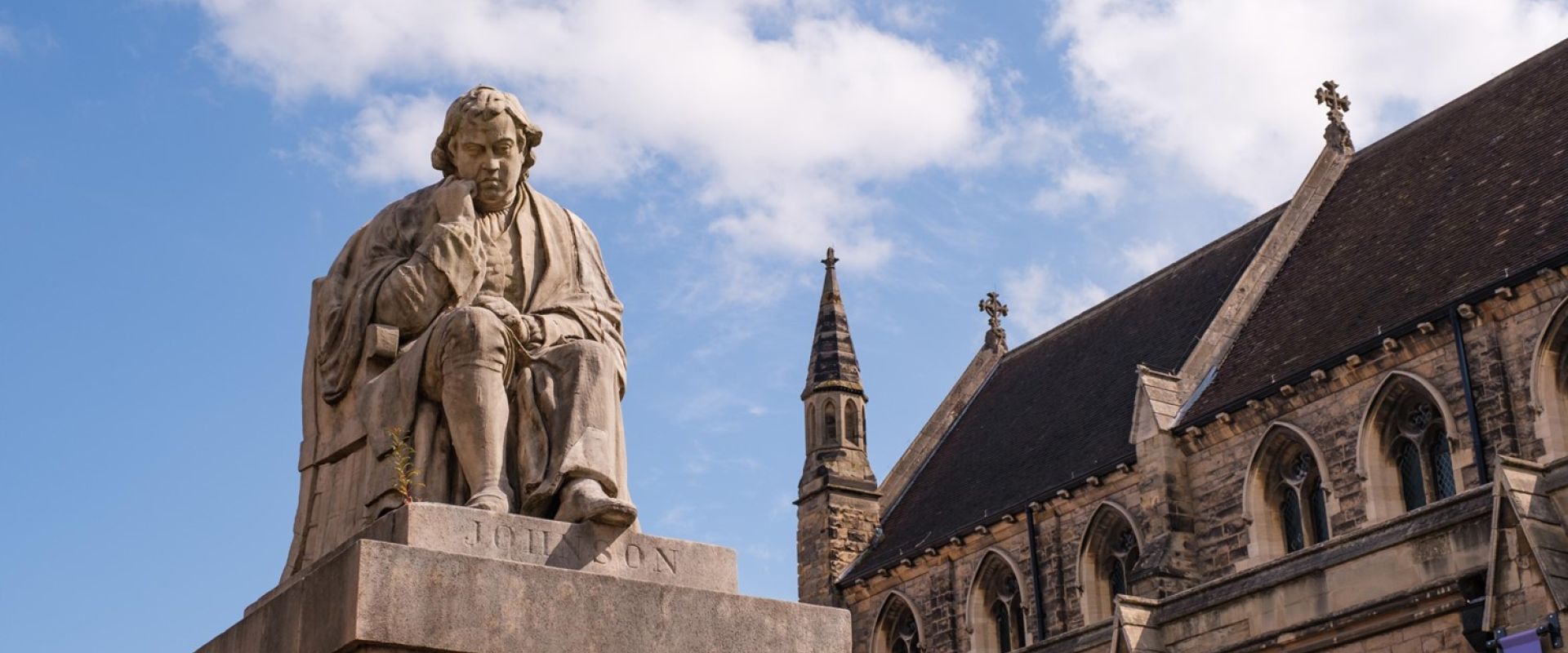 Samuel Johnson St Marys Church Lichfield City Centre